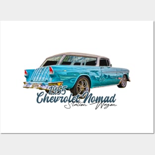 1955 Chevrolet Nomad Station Wagon Posters and Art